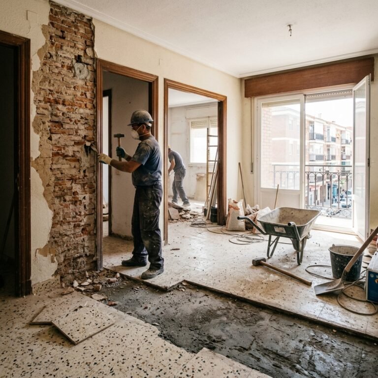 Reforma integral de piso de los años 70 en Alcalá de Henares